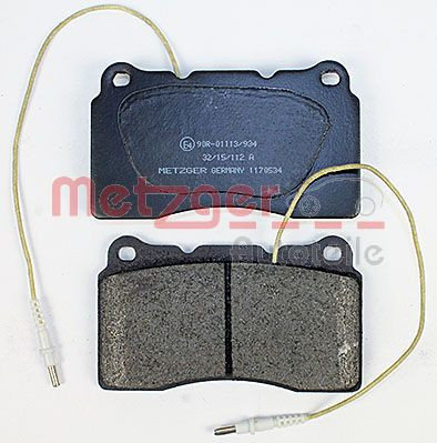 METZGER Bremsbelagsatz, Scheibenbremse